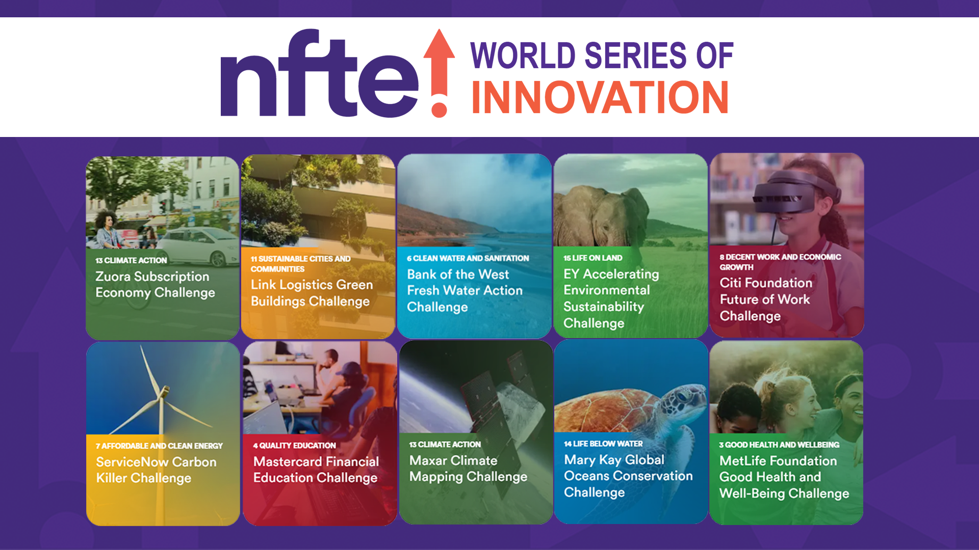 Education Nonprofit NFTE Selects Winners in Annual World Series of Innovation Competition
