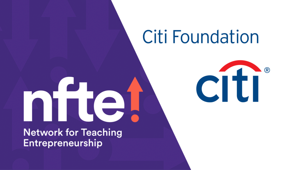NFTE Logo and Citi Foundation Logo